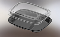 2 Compartment Tray- 3D